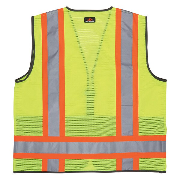 High Visibility Vest, 3XL Size, Unisex