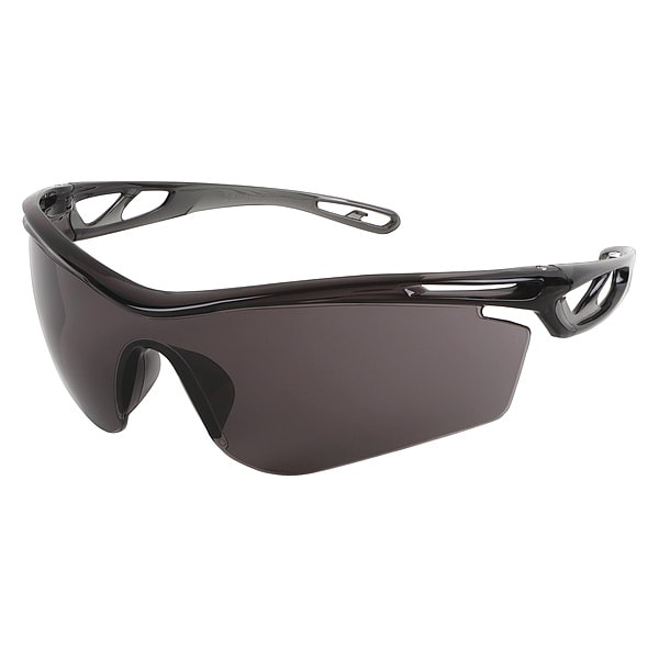 Safety Glasses, Traditional Gray Scratch-Resistant
