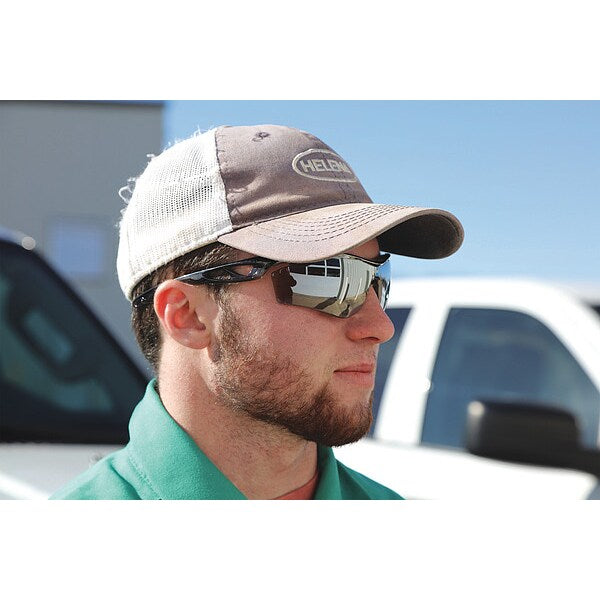 Safety Glasses, Traditional Gray Scratch-Resistant