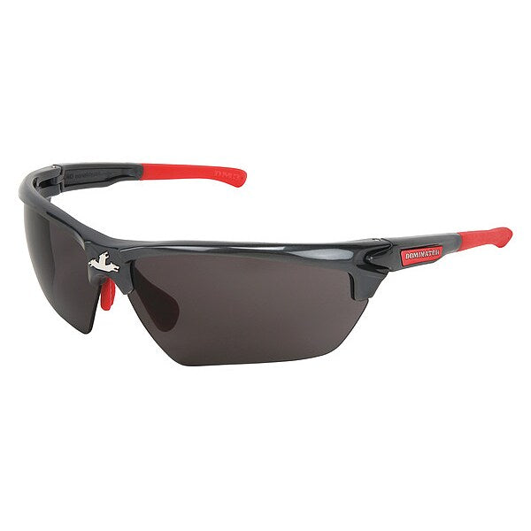Safety Glasses, Traditional Gray Scratch-Resistant