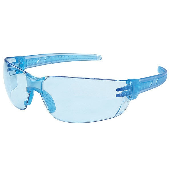 Safety Glasses, Traditional Light Blue Anti-Fog