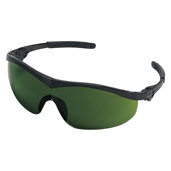 Safety Glasses, Traditional Green Scratch-Resistant
