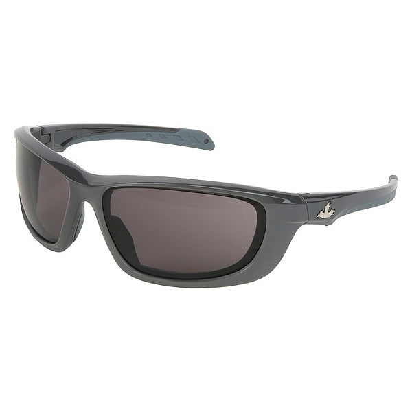Safety Glasses, Traditional Gray Scratch-Resistant