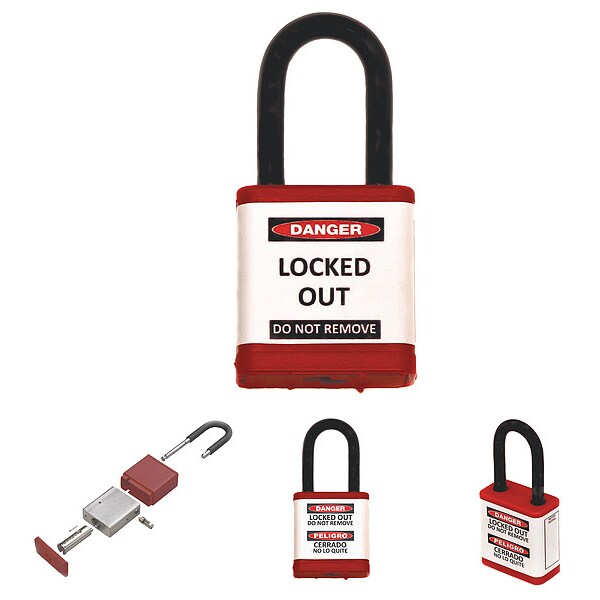 Lockout Padlock, 1-1/2