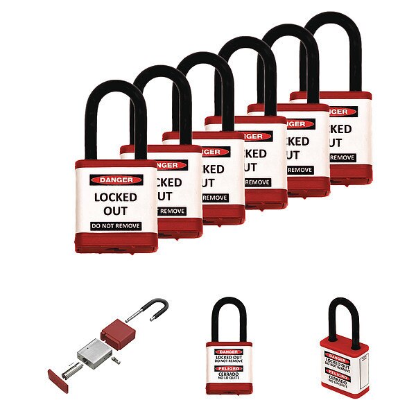 Lockout Padlock, 1-1/2