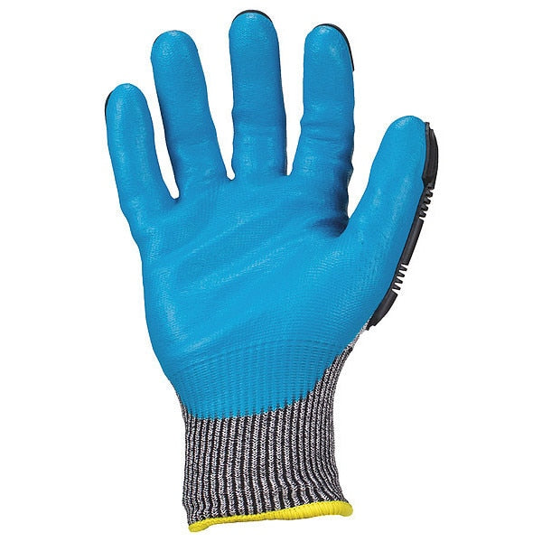 Insulated Winter Gloves, L, HPPE Back, PR