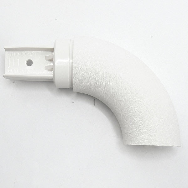 Right Handrail Return, White