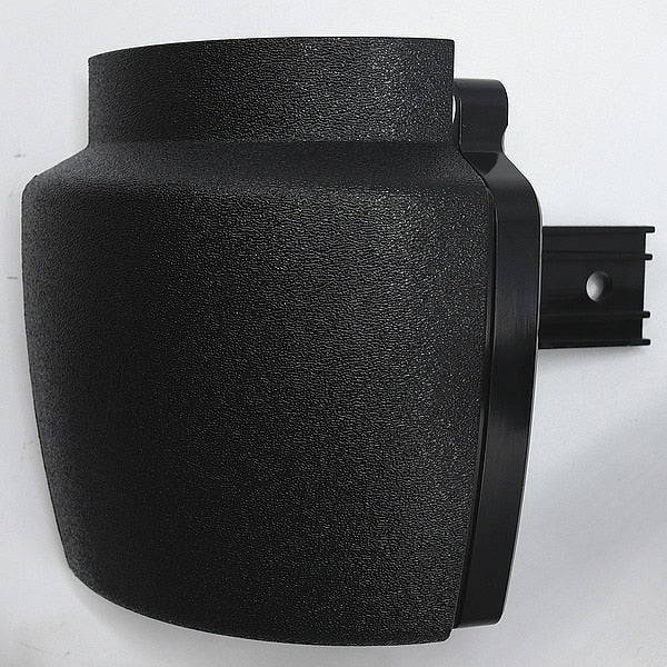 Left Hand End Cap, Black
