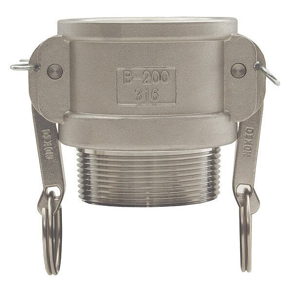 Cam and Groove Coupling, 1-1/4