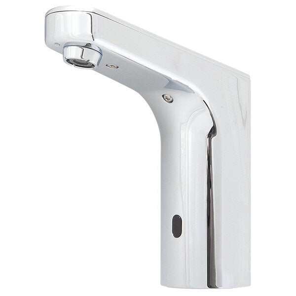 Low Arc Bathroom Faucet, Deck Mount, 2A, Amps: 2 A