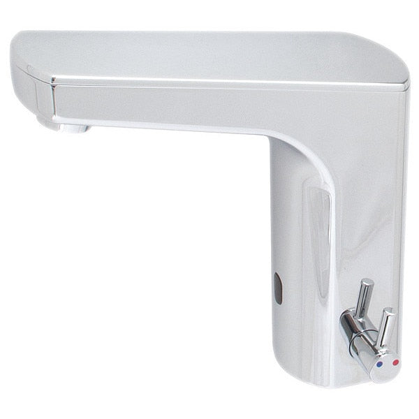 Low Arc Bathroom Faucet, Deck Mount, 2A