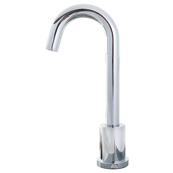 Gooseneck Bathroom Faucet, Deck Mount, 2A, Voltage: 6V DC