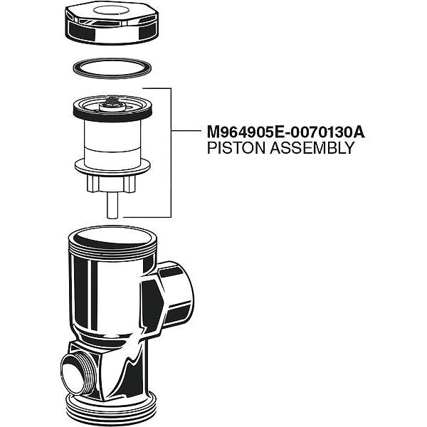 PistonAssy .13Fgf FUrinalsMnul Fv