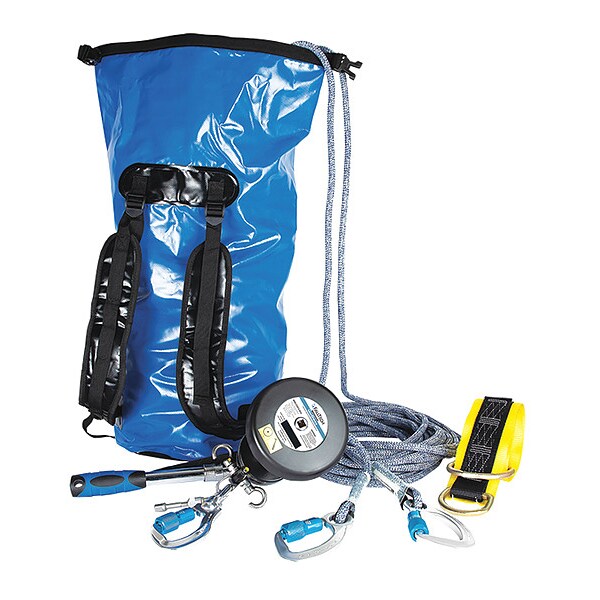 Rescue and Descent Kit, Kernmantle, Blue