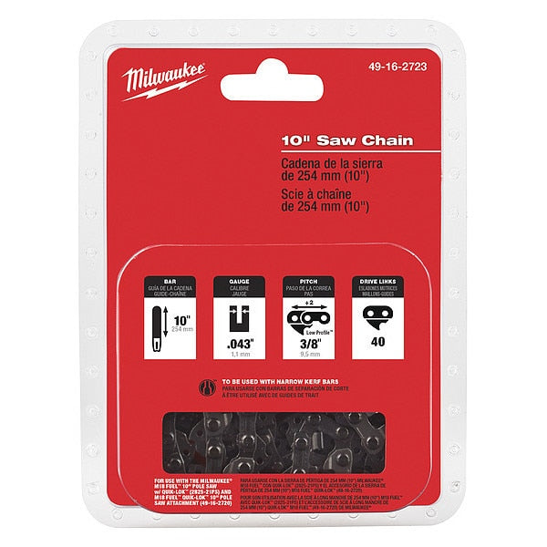 10 in. Replacement Chain for M18 FUEL QUIK-LOK Pole Saw Attachment