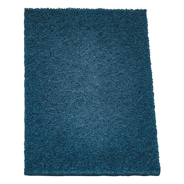 Scouring Pad, 8 7/8 in L, Blue, PK60