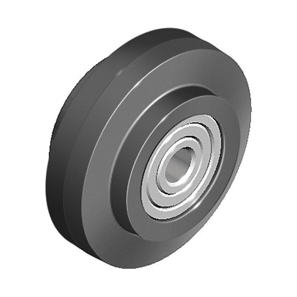 Roller Wheel, 39 mmx17.6 mm, Polyamide
