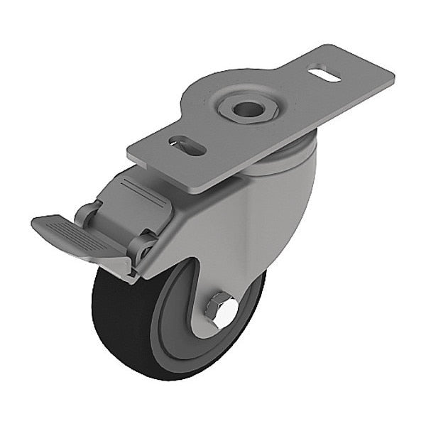 Threaded Stem Swivel Caster, Single