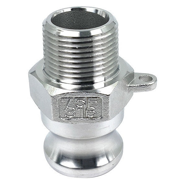 Cam and Groove Adapter, 3/4