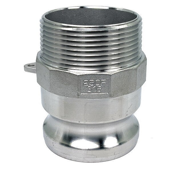 Cam and Groove Adapter, 2-1/2