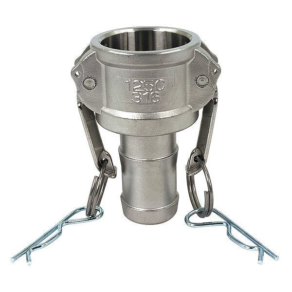 Cam and Groove Coupling, 1-1/4