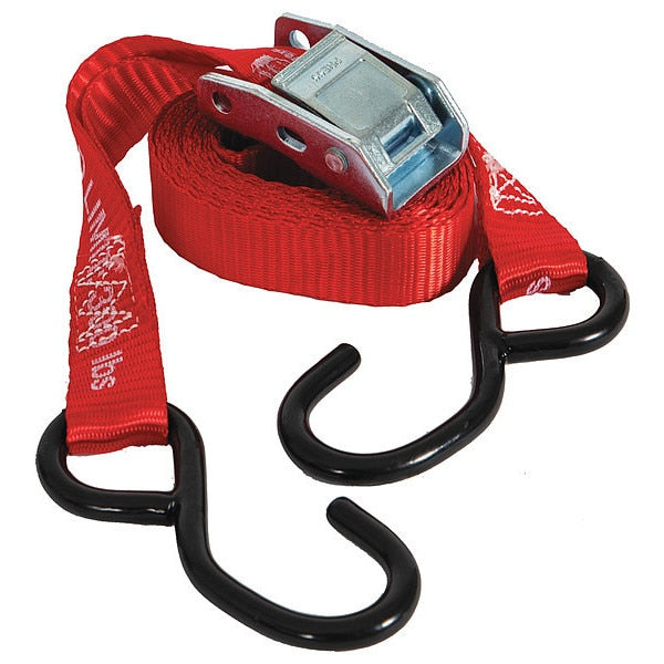 Tie Dwn Strap, 300 lb. Wrkng Ld Limit, PK4