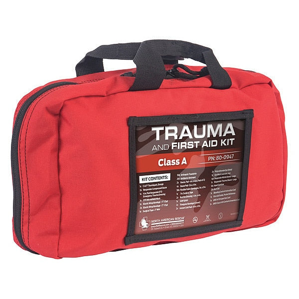 Patrol Vehicle Trauma Kit, Red