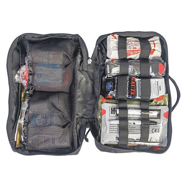 Patrol Vehicle Trauma Kit, Black