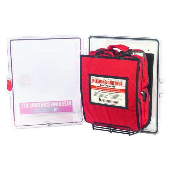 Bleeding Control Kit, Clear, Red