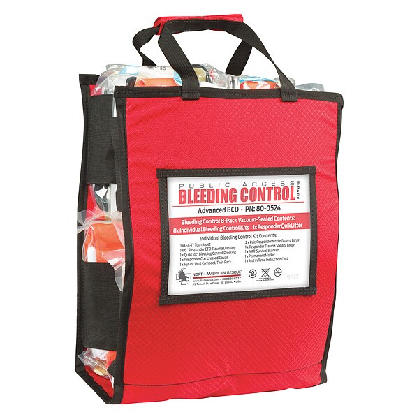Bleeding Control Kit, Red