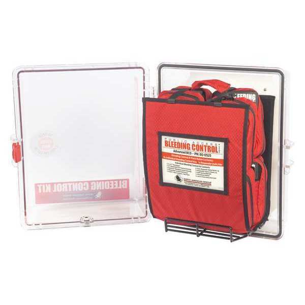 Bleeding Control Kit, Clear, Red, Case Material: Nylon