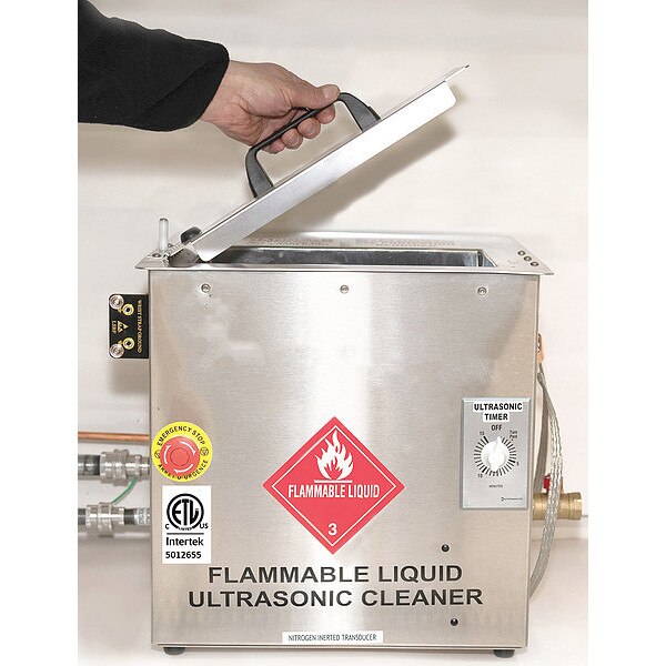 Ultrasonic Cleaner, 4 gal. Tank Cap.