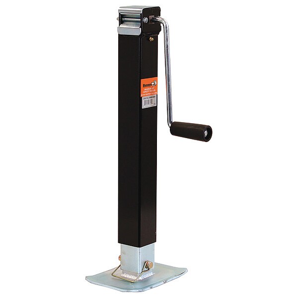 Square Trailer Jack, Sidewind, 26 in