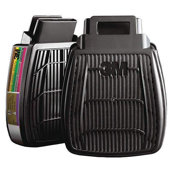 Combination Cartridge/Filter, Magenta, Olive, 1 PR, NIOSH