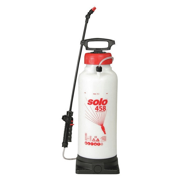 3 gal. Handheld Sprayer, HDPE Tank, Cone, Fan, Jet Spray Pattern, 48 in Hose Length