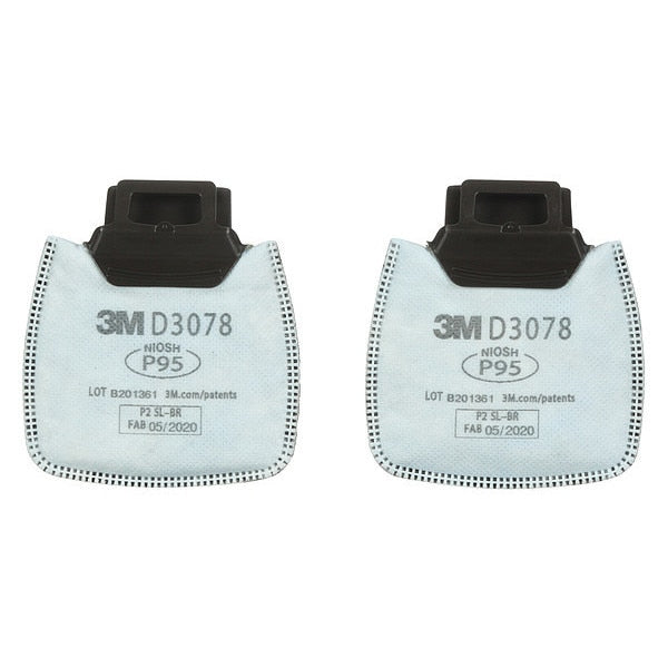 Filter, White, 1 PR, NIOSH