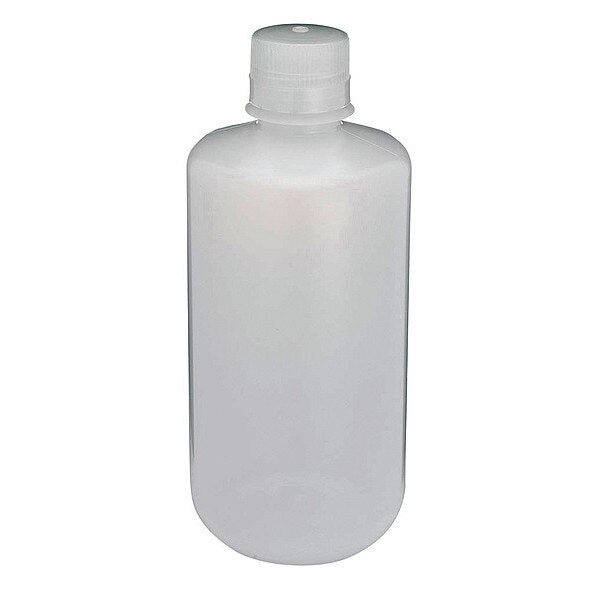 Bottle, Narrow Mouth, Round, LDPE, 1000mL