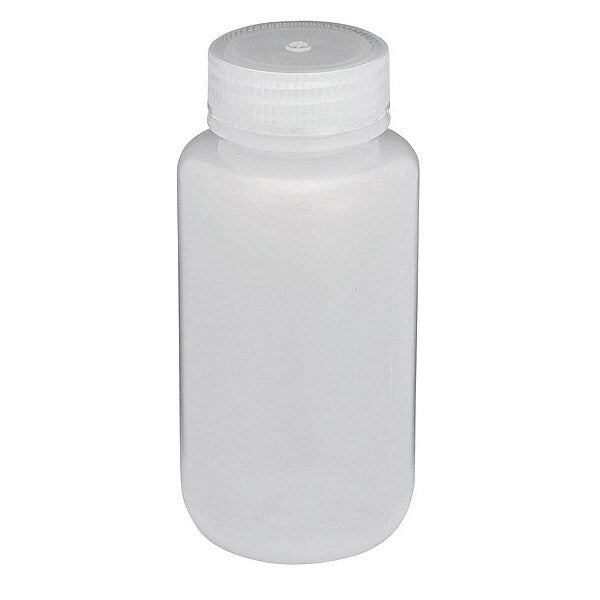 Bottle, Wide Mouth, Round, LDPE, 250mL