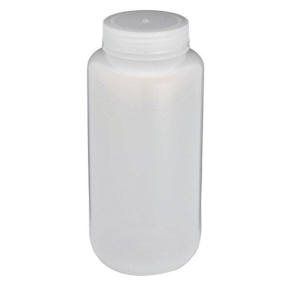 Bottle, Wide Mouth, Round, LDPE, 1000mL