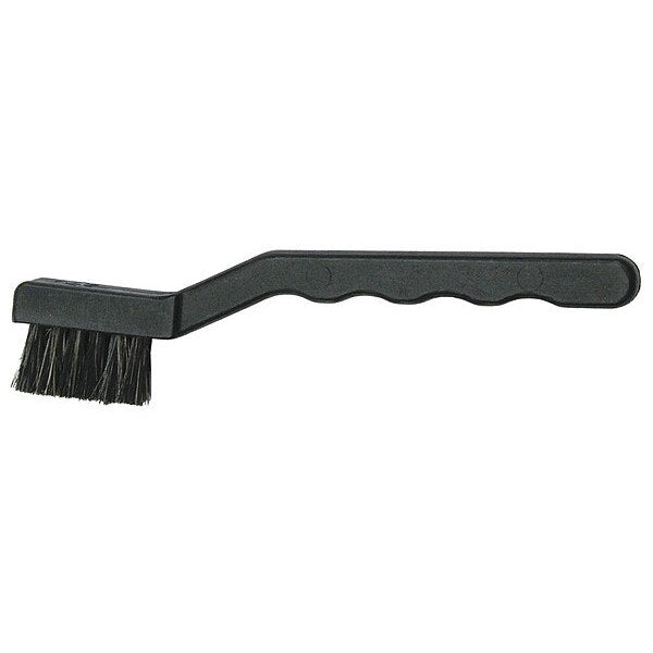 ESD Conductive Brush, 11/16 in L Brush, Black, 6 in L Overall