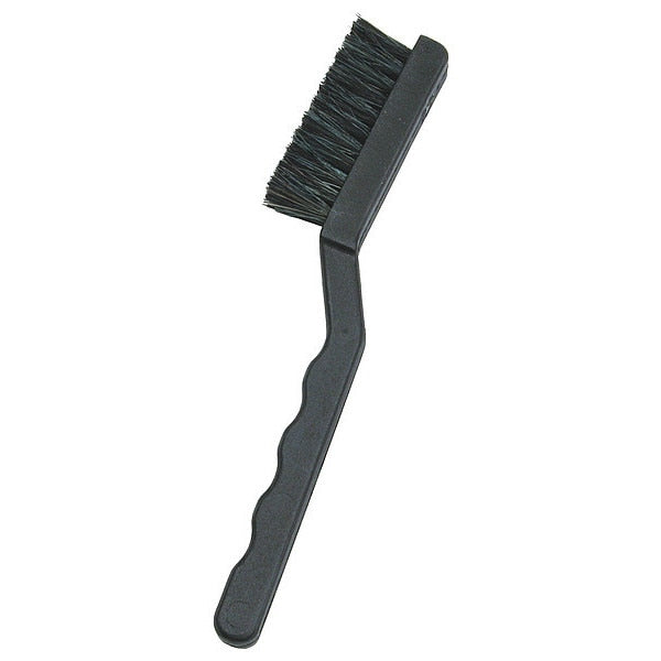ESD Conductive Brush, 13/16 in L Brush, Black, 7 in L Overall