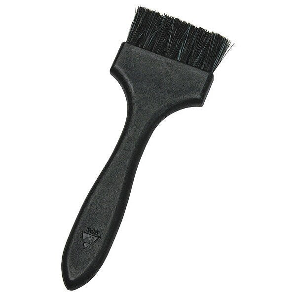 ESD Conductive Brush, 3/4 in L Brush, Black, 6 1/4 in L Overall