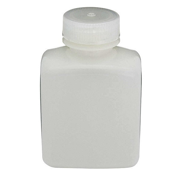 Bottle, Wide Mouth, Rectangular, HDPE, 250mL