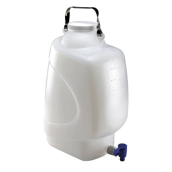 Carboy, 20 L, 492 mm H, Clear