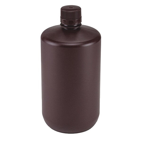 Bottle, 252 mm H, Amber, 118 mm Dia