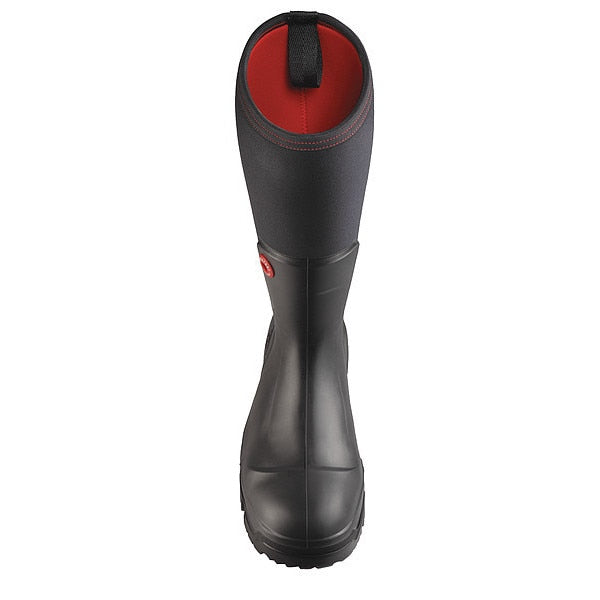 Rubber Boot, Men's, 14, Knee, Black, PR