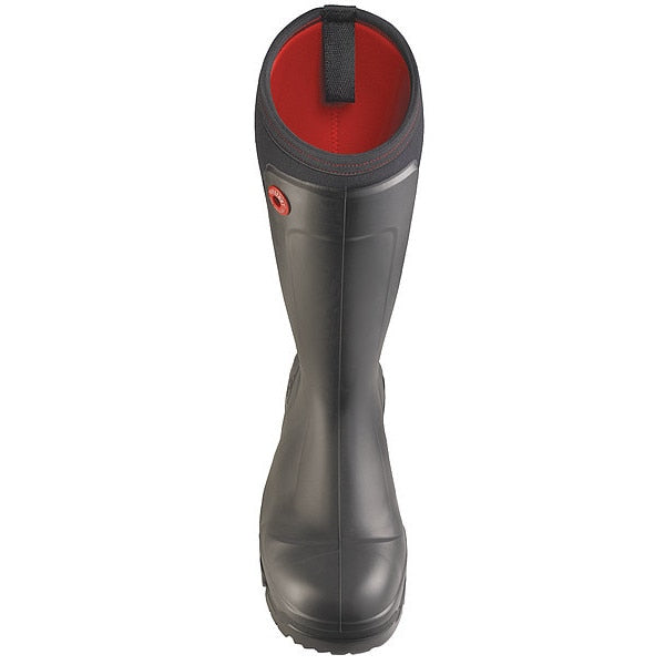 Rubber Boot, Men's, 6, Knee, Black, PR