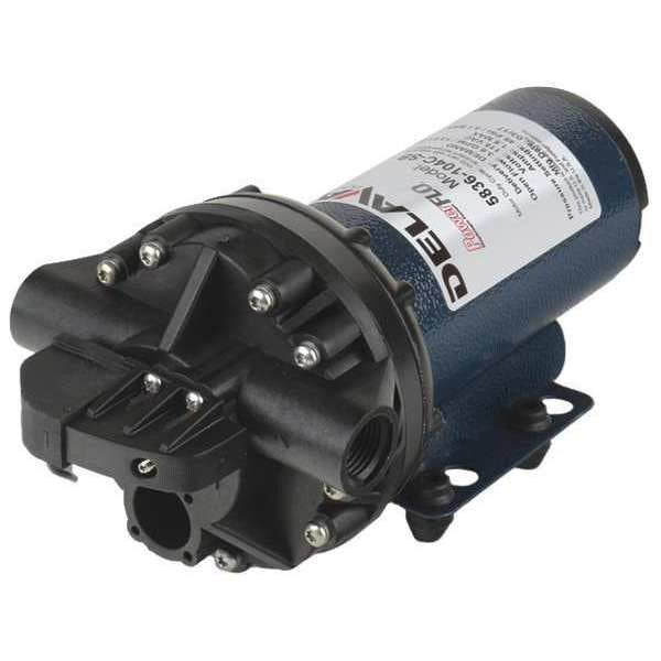 Diaphragm Pump, Polypropylene, Santoprene, 115, 3.6 GPM