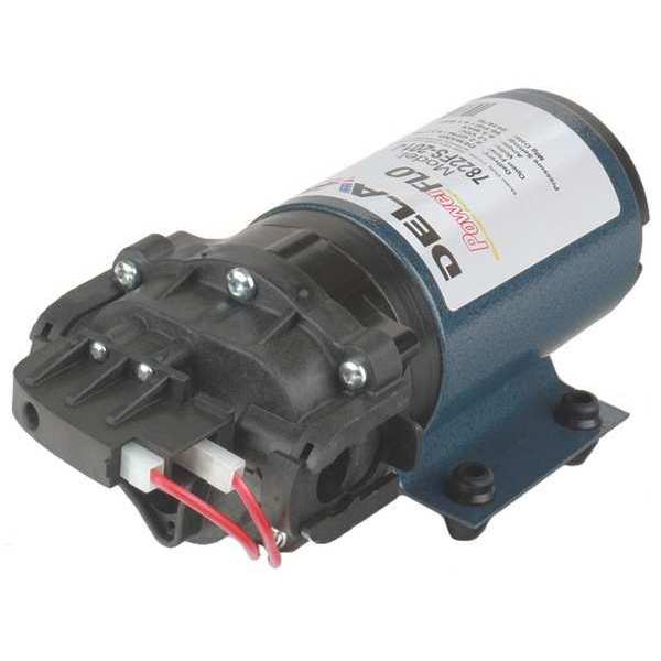 Diaphragm Pump, Polypropylene, Santoprene(R), 12VDC, 2.2 GPM