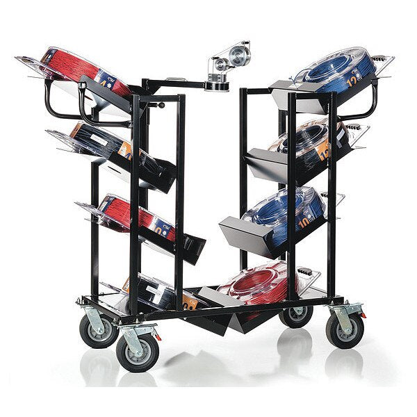 Wire Cart, 600 lb. Cap., 60